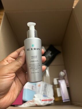 Rejuran Turnover Ampoule C-PDRN 0.5% – Silver Pump Bottle